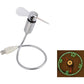 🔥2026er Top-Angebot: 50 % Rabatt🔥 USB-Ventilator mit LED-Uhr und Beleuchtung