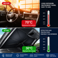 Faltbarer Auto Sonnenschutz Windschutzscheibe – Regenschirm-Design, UV-Schutz & Hitzeschutz für PKW & SUV