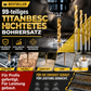 🔥🔧 Hocheffizientes Werkzeug, das von erfahrenen Handwerkern geschätzt wird! Direkt vom Hersteller: 99-teiliges Set titanbeschichteter Bohrer.