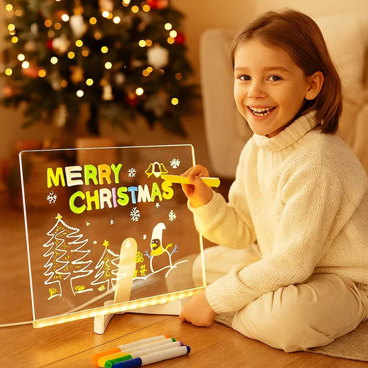 ✨Sonderpreis nur diese Woche⏳🎨Leuchtendes LED-Zeichenbrett für Kinder