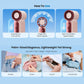 🌀Nur 14.99€ diesen Sommer!!!💨Mini-Handventilator mit LED-Anzeige –👍5-stufiger Turbo-Ventilator im Taschenformat.✨Über USB aufladbar, schnelle Kühlung für Reisen und beim Schminken. Das perfekte Geschenk.  Tragbare Kühlung
