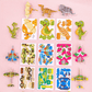 🏆 Sonderpreis am letzten Tag:🧩 Pädagogisches 3D-Cartoon-Puzzle – 57 ineinandergreifende Teile mit farbenfrohen Figuren für kreatives Lernen 🎨👧