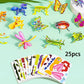 🏆 Sonderpreis am letzten Tag:🧩 Pädagogisches 3D-Cartoon-Puzzle – 57 ineinandergreifende Teile mit farbenfrohen Figuren für kreatives Lernen 🎨👧