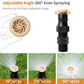 🏡 1 kaufen, 1 gratis erhalten ✨ Automatisches, um 360° drehbares Bewässerungssystem – Gartensprinkler für Gärten, Rasenflächen und Terrassen 🌿💦