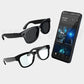 👓✨KI-Smart-Glasses, 8-MP-Kamera und HD 1200P 4K-Videoaufzeichnung, Echtzeitübersetzung in über 160 Sprachen, Bluetooth 5.4, HiFi-Audio- und Musiksteuerung, intelligente Sonnenbrille mit Videoaufzeichnung für unterwegs