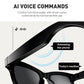 👓✨KI-Smart-Glasses, 8-MP-Kamera und HD 1200P 4K-Videoaufzeichnung, Echtzeitübersetzung in über 160 Sprachen, Bluetooth 5.4, HiFi-Audio- und Musiksteuerung, intelligente Sonnenbrille mit Videoaufzeichnung für unterwegs