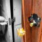 💎 Doppelseitiges Hoftor-Schloss 50/70 mm – Robustes Eisenschloss mit Langriegel & 5 Schlüsseln für Innen & Außen 🔒🚪