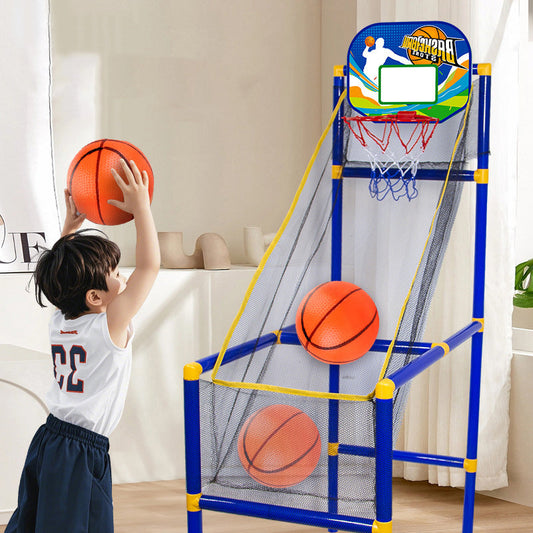 ⏰🚚💨Basketball-Arcade-Spiel für Kinder (Indoor) mit 4 Bällen🏀