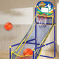 ⏰🚚💨Basketball-Arcade-Spiel für Kinder (Indoor) mit 4 Bällen🏀