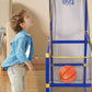 ⏰🚚💨Basketball-Arcade-Spiel für Kinder (Indoor) mit 4 Bällen🏀