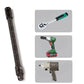 🛠️⚙️ Flexible 1/2"-Steckschlüsselverlängerung – aus Kohlenstoffstahl, robust & ideal für enge Stellen – perfekt für Reparaturen und den Werkstatteinsatz ✨