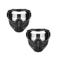 Abnehmbare Vollgesichtsmaske mit Schutzbrille 🔥🔥