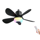 Smarter Deckenventilator mit Beleuchtung, RGB und Bluetooth-Lautsprecher