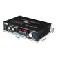 2-Kanal-Mini-Hi-Fi-Verstärker mit 600 W, digitalem Bluetooth-Audio und UKW-Radio