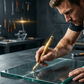 Professioneller Glasschneider in Stiftform