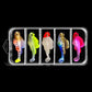 5-teiliges T-Tail-Softbait-Set mit Box