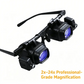🔬 NUR FÜR KURZE ZEIT: 50 % RABATT! ✨ Präzisionsbrille mit LED-Vergrößerung – Wechselgläser, zwei LED-Leuchten, freihändig 💡