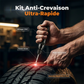 Schlauchlosreifen-Reparaturset in einem Aluminiumkoffer