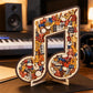 📢📢48 % Rabatt!!🥳💞 50K+ VERKAUFT! ⚡🧩Holzpuzzle in Form einer Musiknote