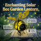 🐝 Solarbetriebene hängende Bienenleuchte 🌞 Wasserdicht Hängelampe für Garten Terrasse Balkon Deko