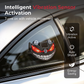 ☀️ Solar Teufelssauge LED Auto-Warnlicht – Vibrationssensor, USB & Solar-Aufladung, Universelle Passform