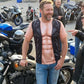 ❄️✨Lustiges Herren-T-Shirt mit Fake-Muskelprint – Auffälliges Party-Shirt für BBQ, Motorradtouren, Partys & als Geschenk